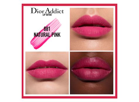 dior addict lip tattoo 881|Dior Addict lip tint shades.